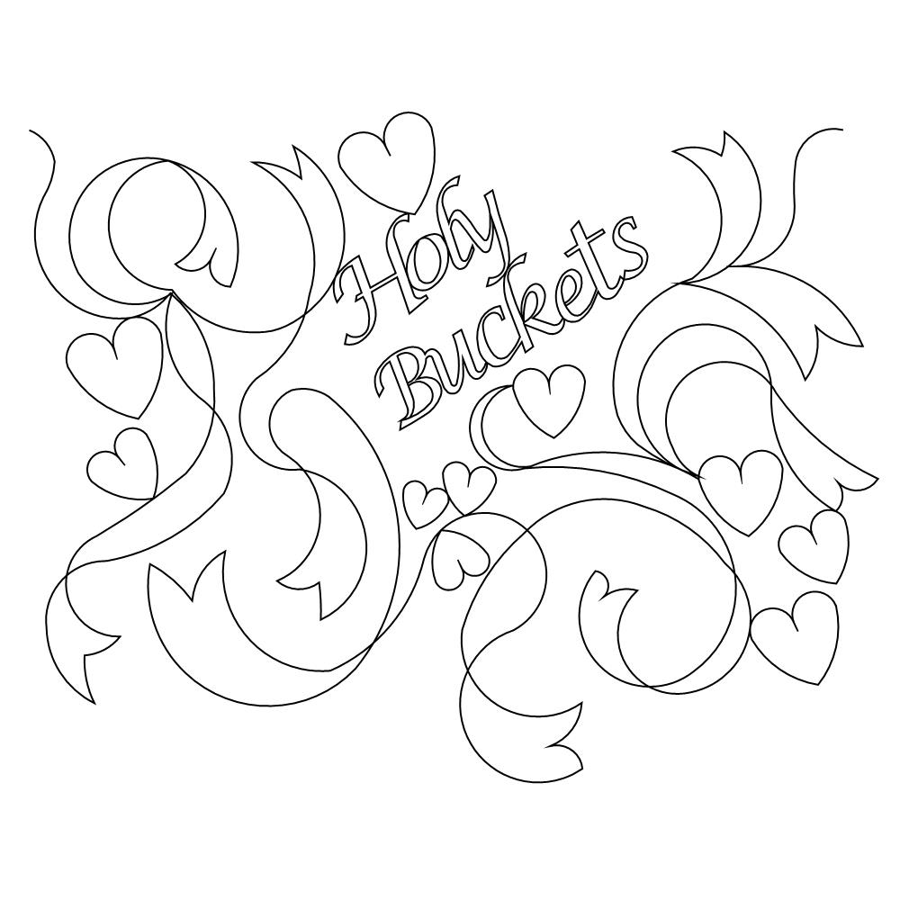 holy buckets e2e 001 Edge to Edge Quilting Patterns